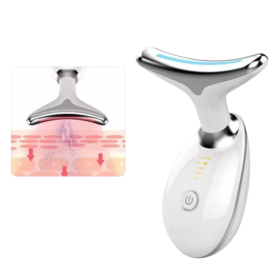 LumiSkin Masajeador facial con luz LED