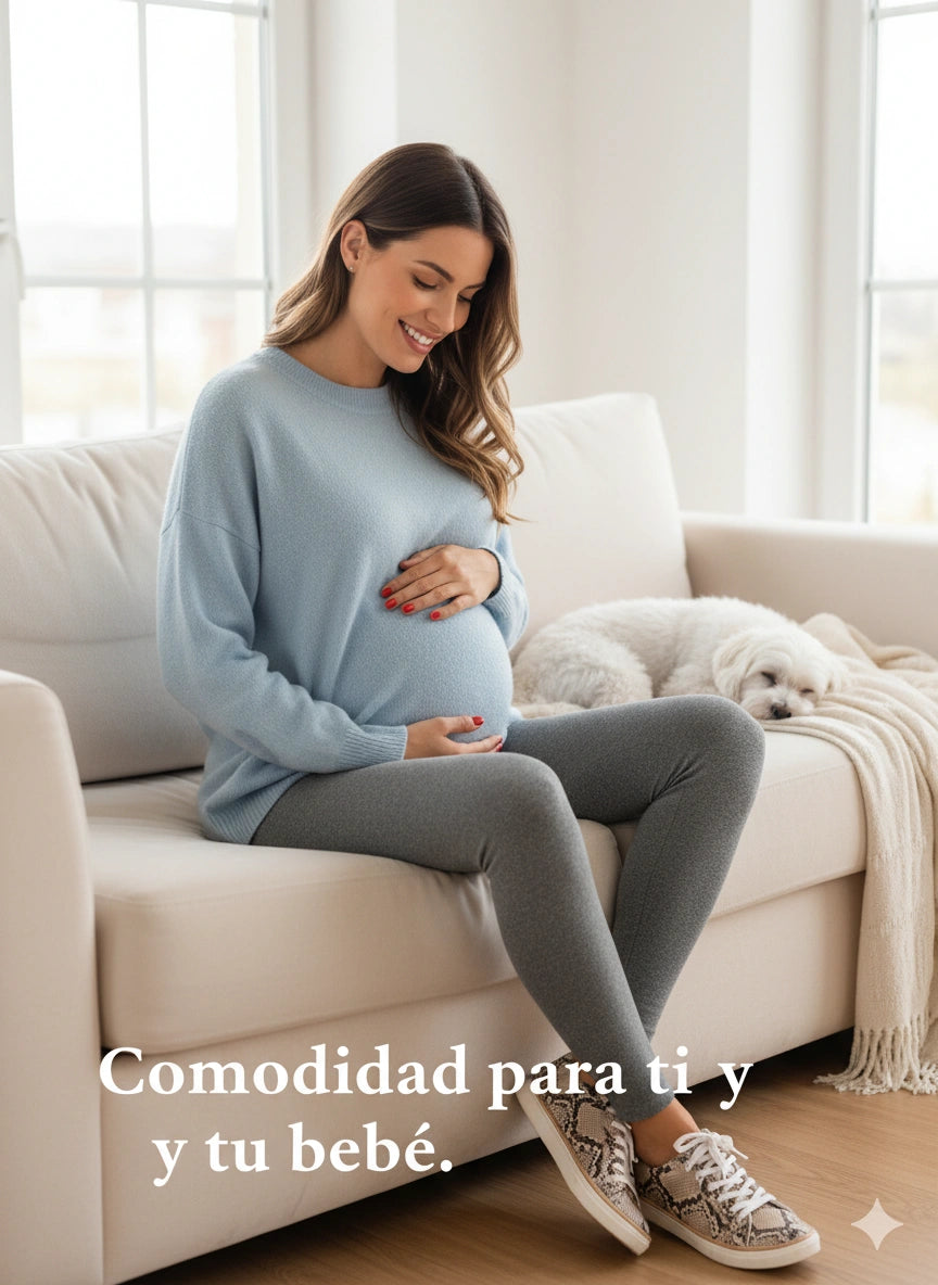 Leggings maternos comodidad y estilo en cada etapa de tu embarazo