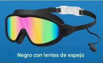 Gafas de natacion con protectores de oidos para niños