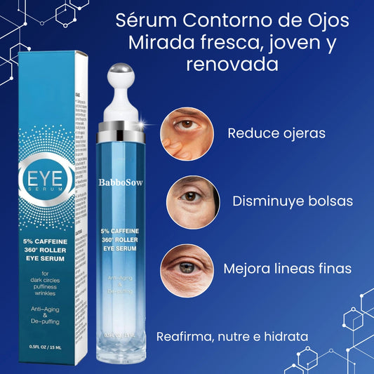 Eye Roller Serum Contorno de Ojos 2 x 1  Mirada fresca, joven y renovada