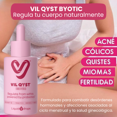 Vil Qyst Biotic | Regula tu cuerpo desde adentro naturalmente