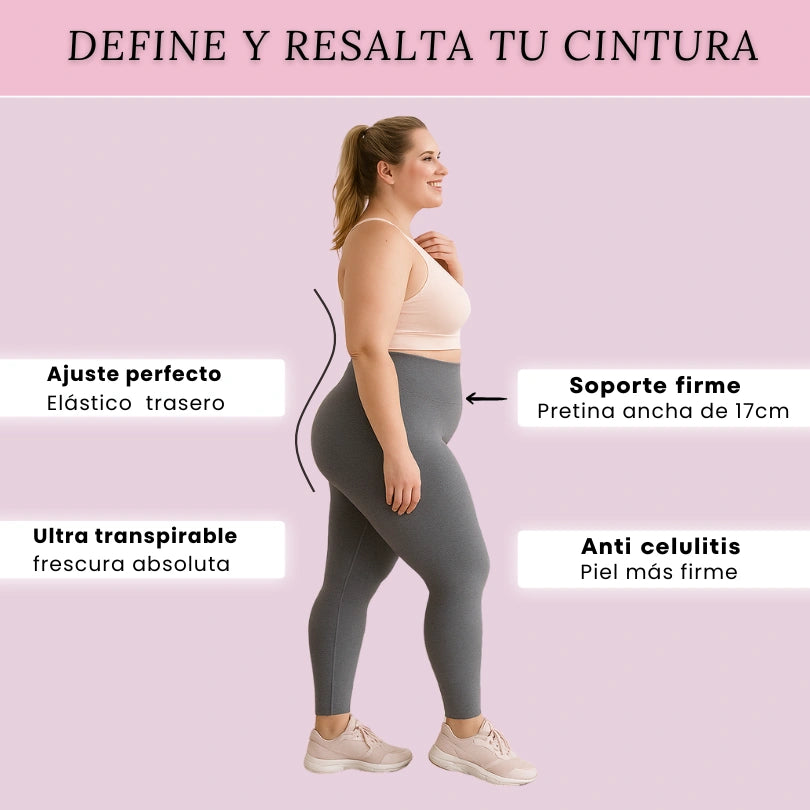 Leggings Talla Plus – Comodidad y Estilo en Cada Movimiento
