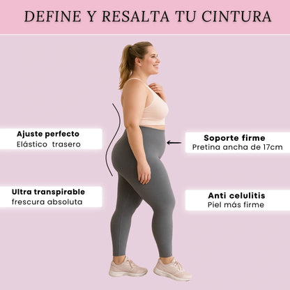 Leggings Talla Plus – Comodidad y Estilo en Cada Movimiento