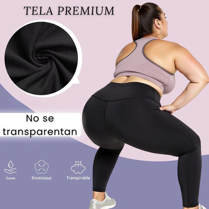 Leggings Talla Plus – Comodidad y Estilo en Cada Movimiento