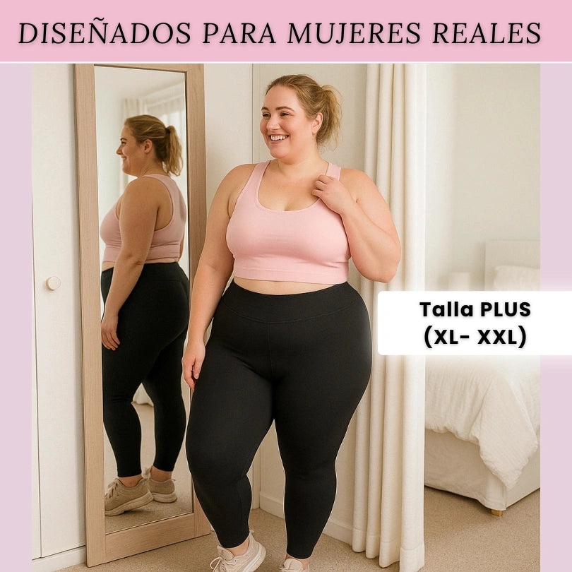 Leggings Talla Plus – Comodidad y Estilo en Cada Movimiento