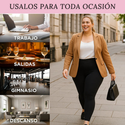Leggings Talla Plus – Comodidad y Estilo en Cada Movimiento