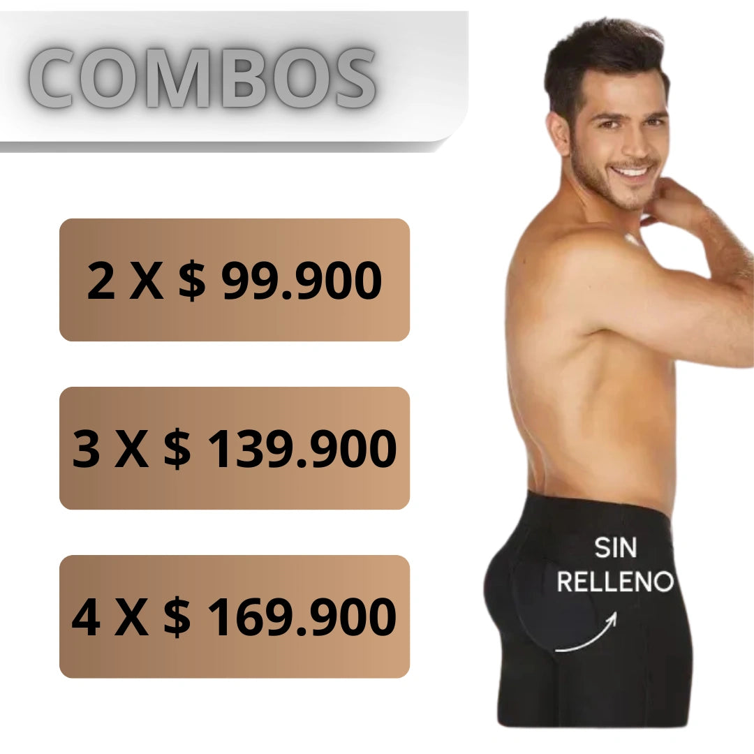 Alpha Boxer - Realce sin Relleno x 2