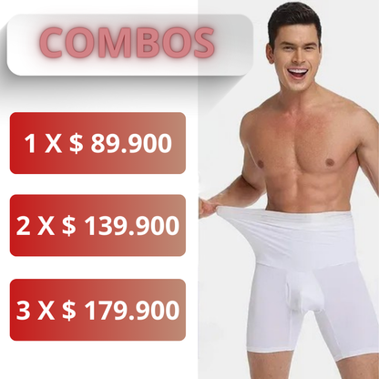 Corefit Boxer de Compresión Abdominal y Realce