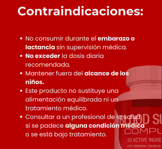 BLOOD SUGAR COMPLEX | Equilibra tu cuerpo y controla tu azúcar de forma natural