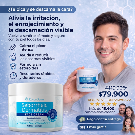 Crema para la Dermatitis seborreica o psoriasis | Recupera la paz de tu piel