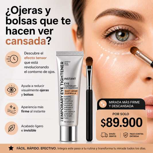 Crema reafirmante tensora para el contorno de ojos