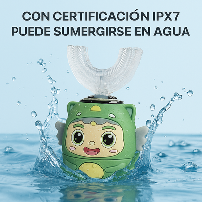 Cepillo Dental Eléctrico 360° para Niños – Limpieza completa en segundos