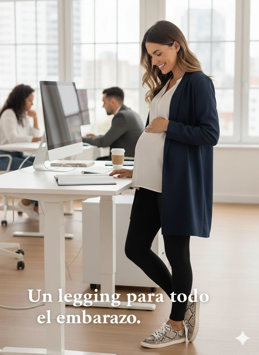 Leggings maternos comodidad y estilo en cada etapa de tu embarazo