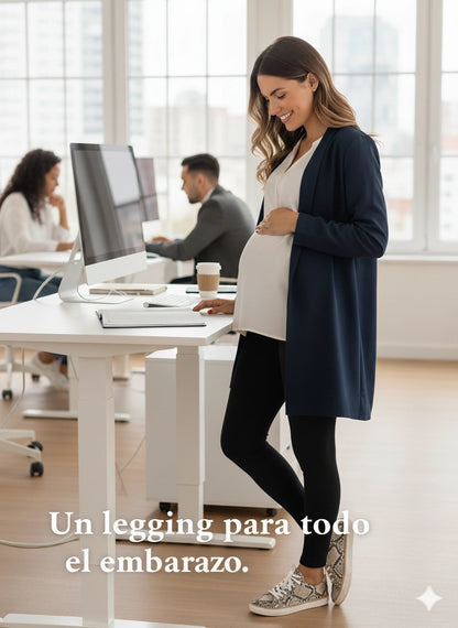 Leggings maternos comodidad y estilo en cada etapa de tu embarazo