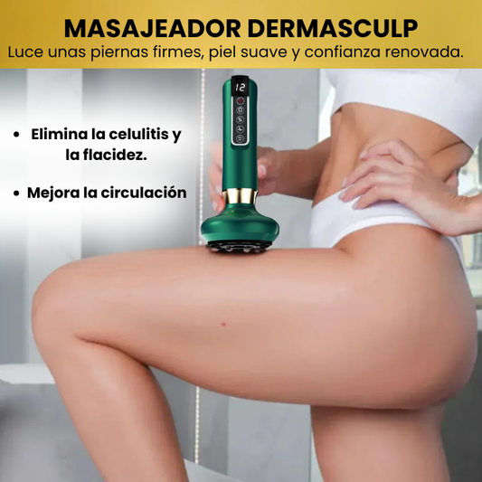 DermaSculpt Masajeador Anticelulitis con tecnología estética profesional