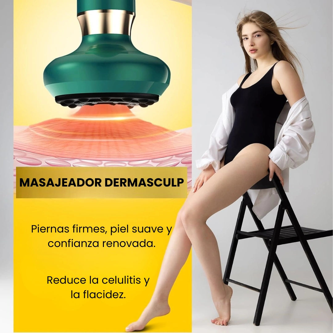 DermaSculpt Masajeador Anticelulitis con tecnología estética profesional