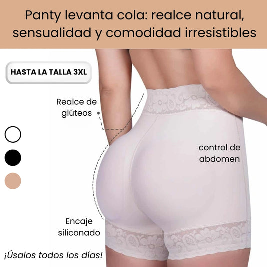 Panty Levanta Cola con Control de Abdomen x 2 unidades