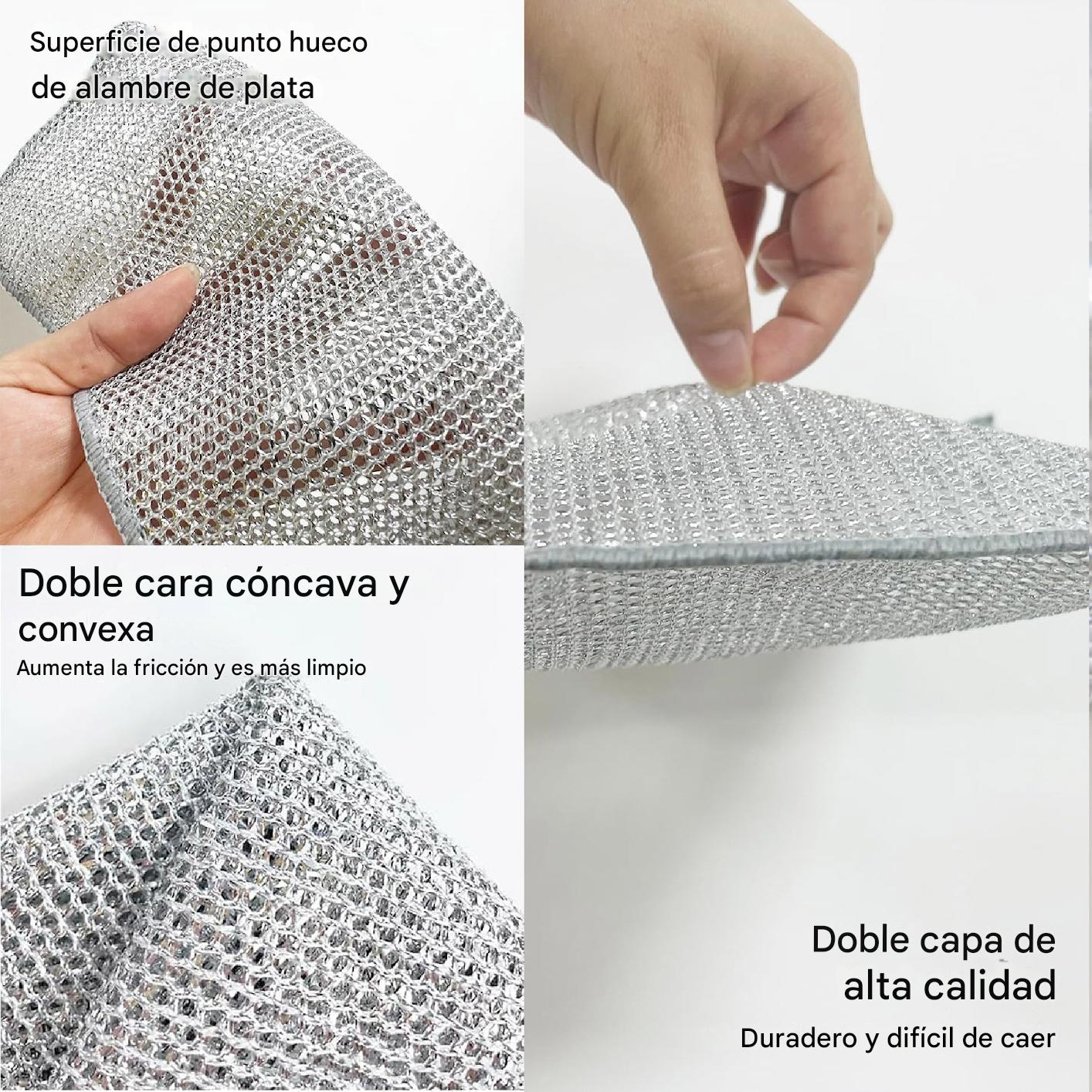 MetalClean – Paños Metálicos Multiusos Antirayones (Pack x10)