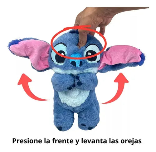 Peluche Stitch que respira - Relaja y tranquiliza