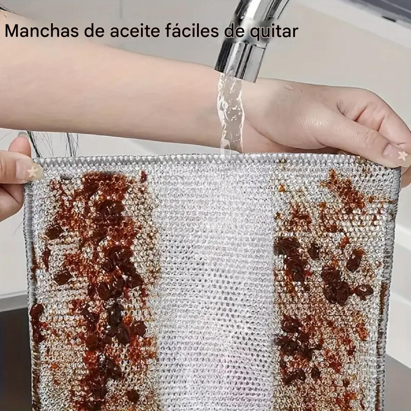 MetalClean – Paños Metálicos Multiusos Antirayones (Pack x10)