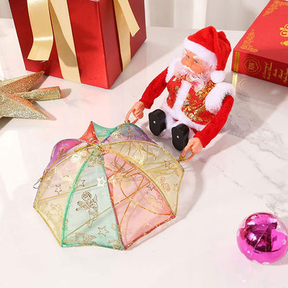 Papá Noel Musical en Paracaídas – La Decoración Navideña que Sorprende a Todos