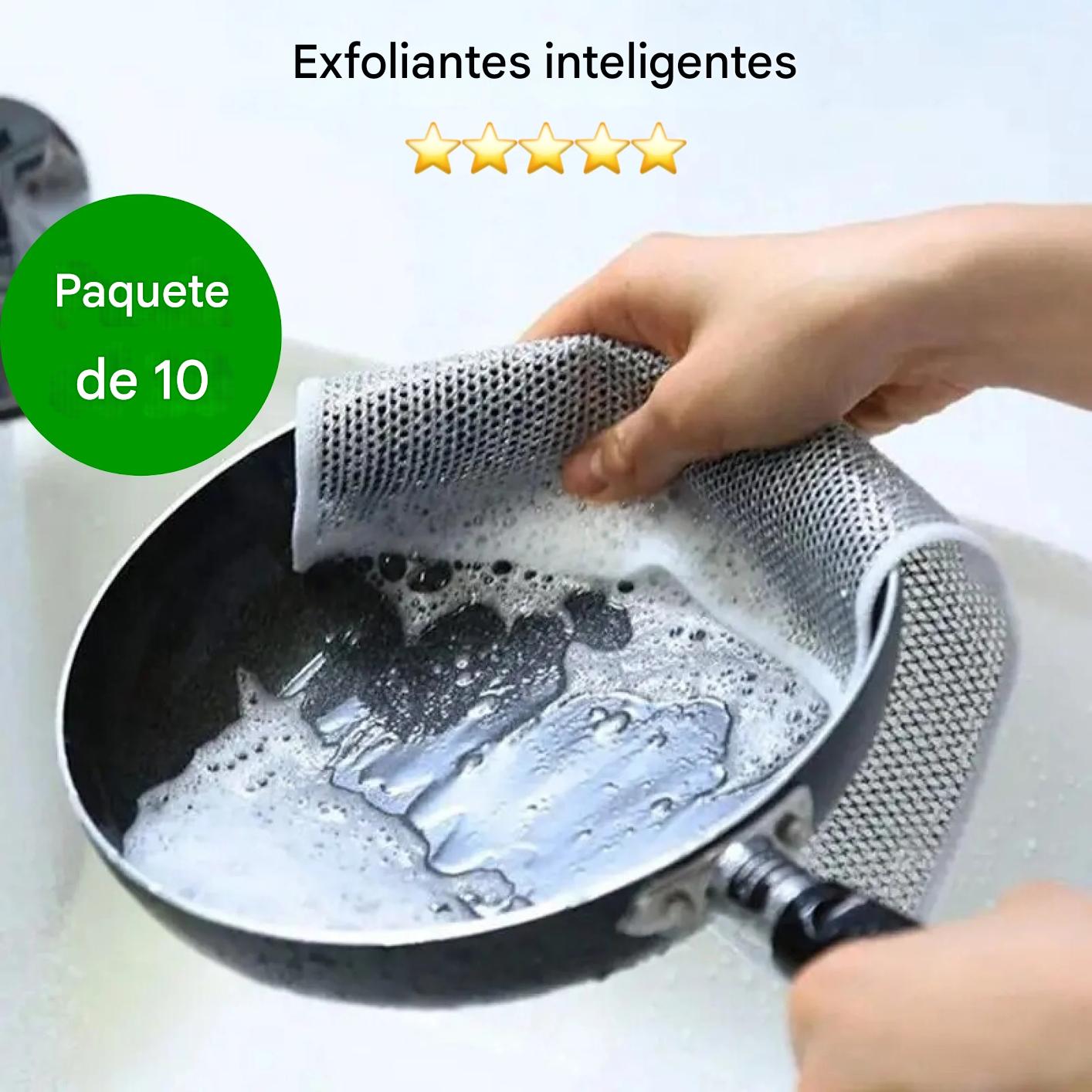 MetalClean – Paños Metálicos Multiusos Antirayones (Pack x10)