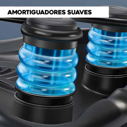 Sillín Ergonómico Premium con Luz LED y Amortiguación Avanzada