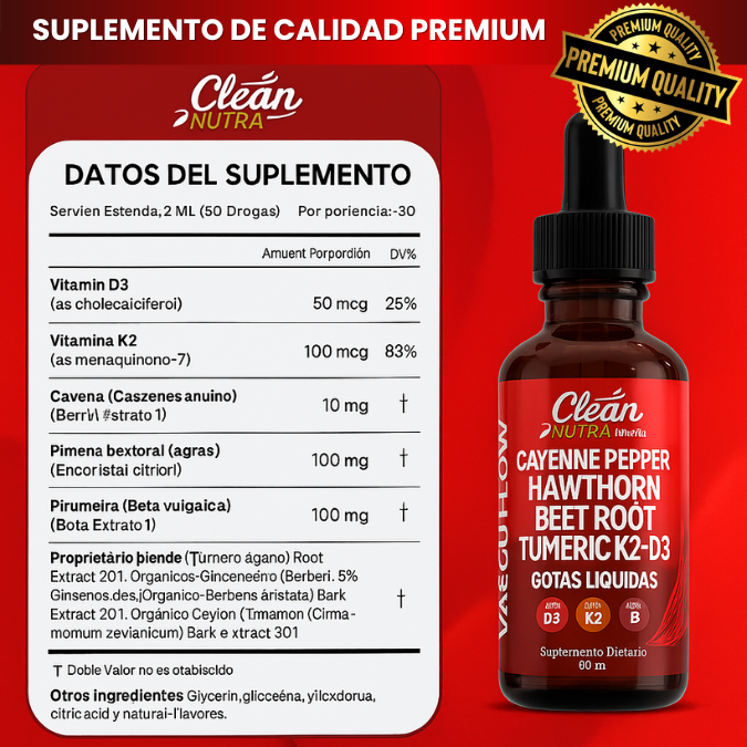 VASCU GLOW | Mejora la circulación sanguínea de una manera natural y efectiva